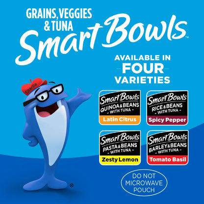 StarKist Smart Bowls Latin Citrus, 4.5 oz Pouch (Pack of 12) – Features Quinoa & Beans with Wild Caught Tuna