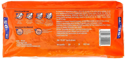 Whisper Choice Sanitary Pads with Wings - 18 Pads (Extra Large)