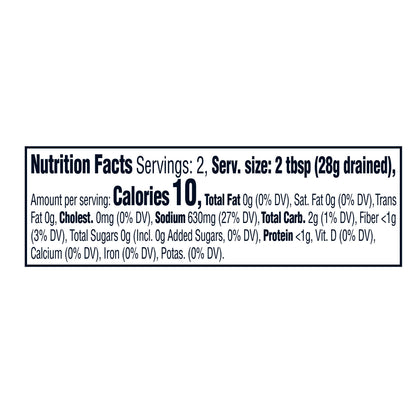 Mantova Capers in a Mild Vinegar Brine, 3.5 oz. (Pack of 3), Product of Italy, All-Natural, Caper Bush Buds, Capparis Spinosa, Non-GMO, Gluten-Free, Cholesterol-Free, Vegan-Friendly, Paleo-Friendly