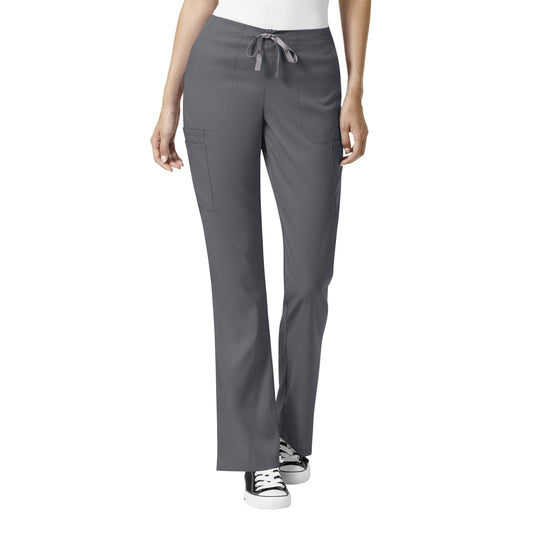 Women's Moderate Flare Leg Cargo Pant Pewter