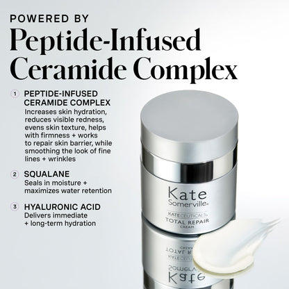 Kate Somerville KateCeuticals Total Repair Cream – Advanced Anti-Aging Moisturizer, Visibly Reduces Wrinkles & Fine Lines, 1 Fl Oz