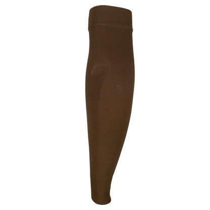 NuVein 15-20 mmHg Compression Lymphedema Arm Sleeve, Medical Support for Post Surgical Swelling Recovery, Brown, Large