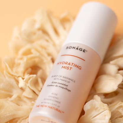 Sonage Hydrating Face Mist: Alcohol-Free Facial Spray with Snow Mushroom & Rose Water | Sets Makeup