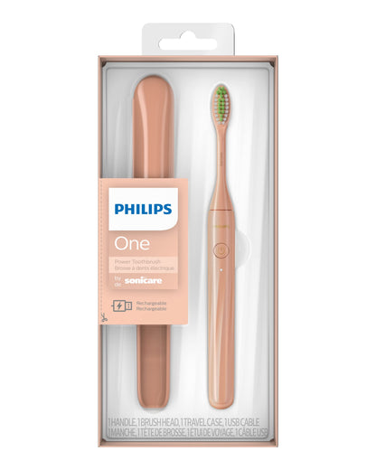 Philips Sonicare One by Sonicare Rechargeable Toothbrush, Shimmer, HY1200/05