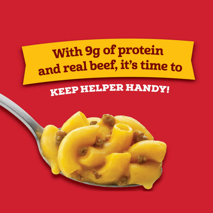Hamburger Helper Cheeseburger Macaroni Microwave Cup (2 oz - 6 Pack) No Artificial Flavors, Ready in 4 Minutes, Quick Meals for Midweek Dinners, Busy Evenings & Families On-the-Go