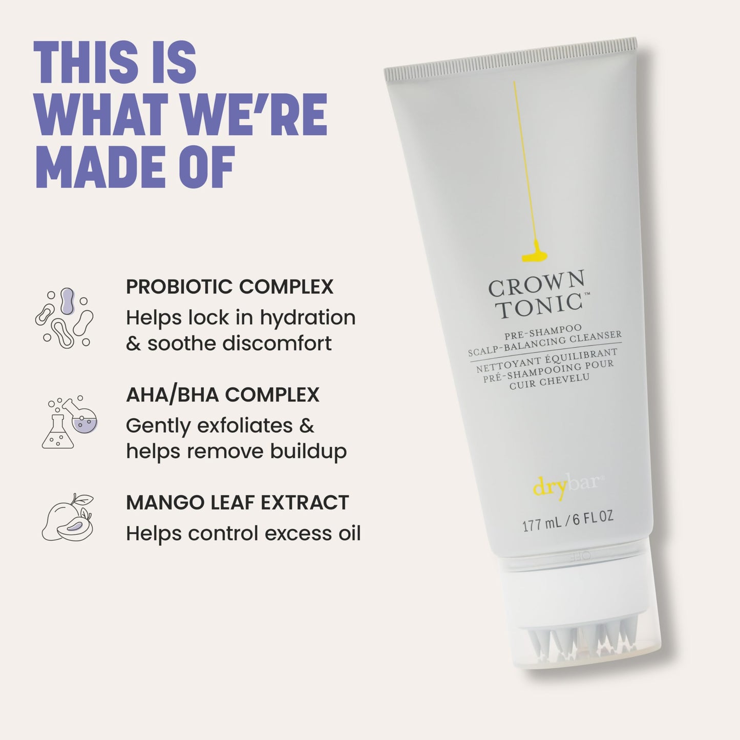 Crown Tonic Pre-Shampoo Scalp-Balancing Cleanser