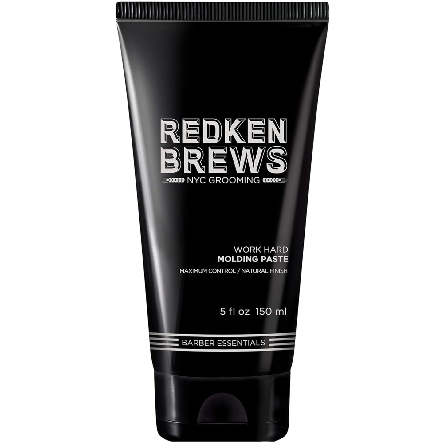 Redken Brews Molding Paste For Men For all Hair Types - High Hold & Maximum Control, Natural and Matte Finish, Sulfate-Free