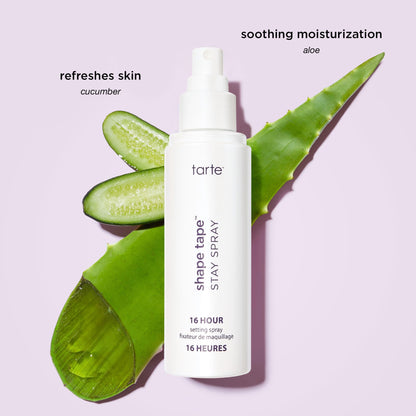 tarte shape tape vegan stay spray