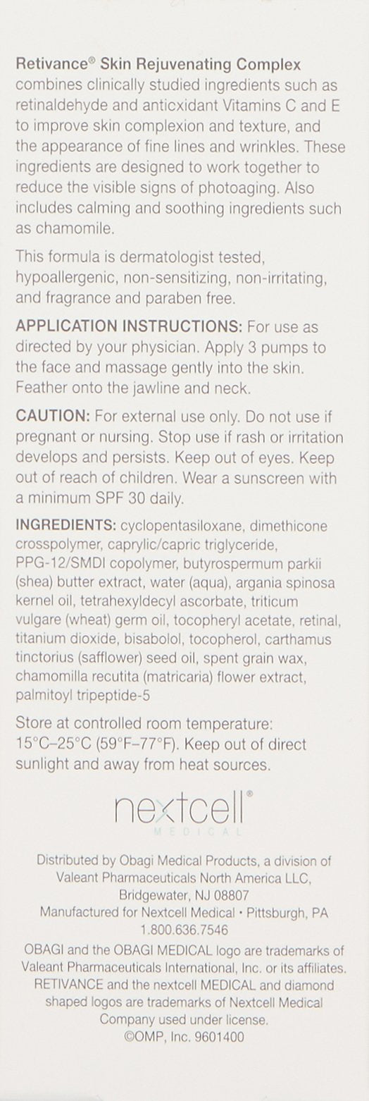 Obagi Medical Retivance Skin Rejuvenating Complex, 1 oz