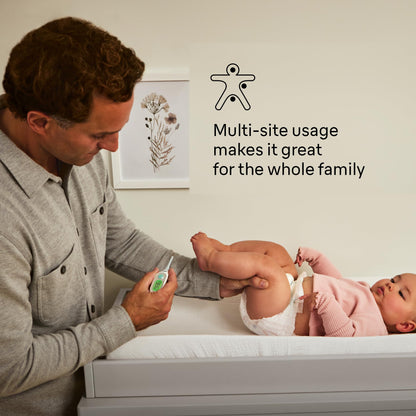 Braun Digital Thermometer, Clinically Accurate, Color Coded Fever Guidance for Baby, Toddlers, Kids & Adults, Oral, Rectal or Underarm use, No 1 Brand Recommended by Pediatricians