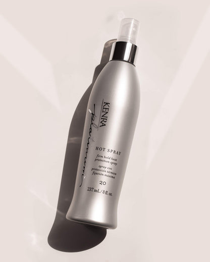 Kenra Platinum Hot Spray 20 | Heat Protection Styler | Long-Lasting, Firm Hold | Adds Vibrant Shine | Humidity & Thermal Protection | Clean Release From Heated Tools | All Hair Types