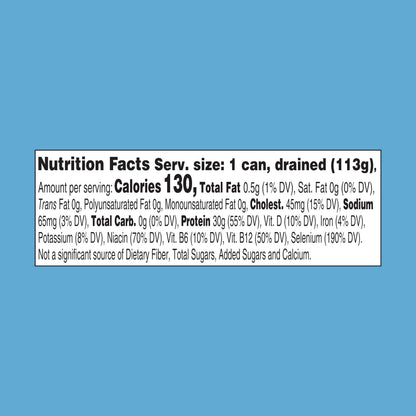 StarKist Selects No Salt Added Chunk White Albacore Tuna in Water, 4.5 oz (12 Pack) Canned Tuna Fish, Wild Caught, Gluten Free, Ready to Eat, Perfect for Salads, Keto Meals & Snacks, 30g Protein