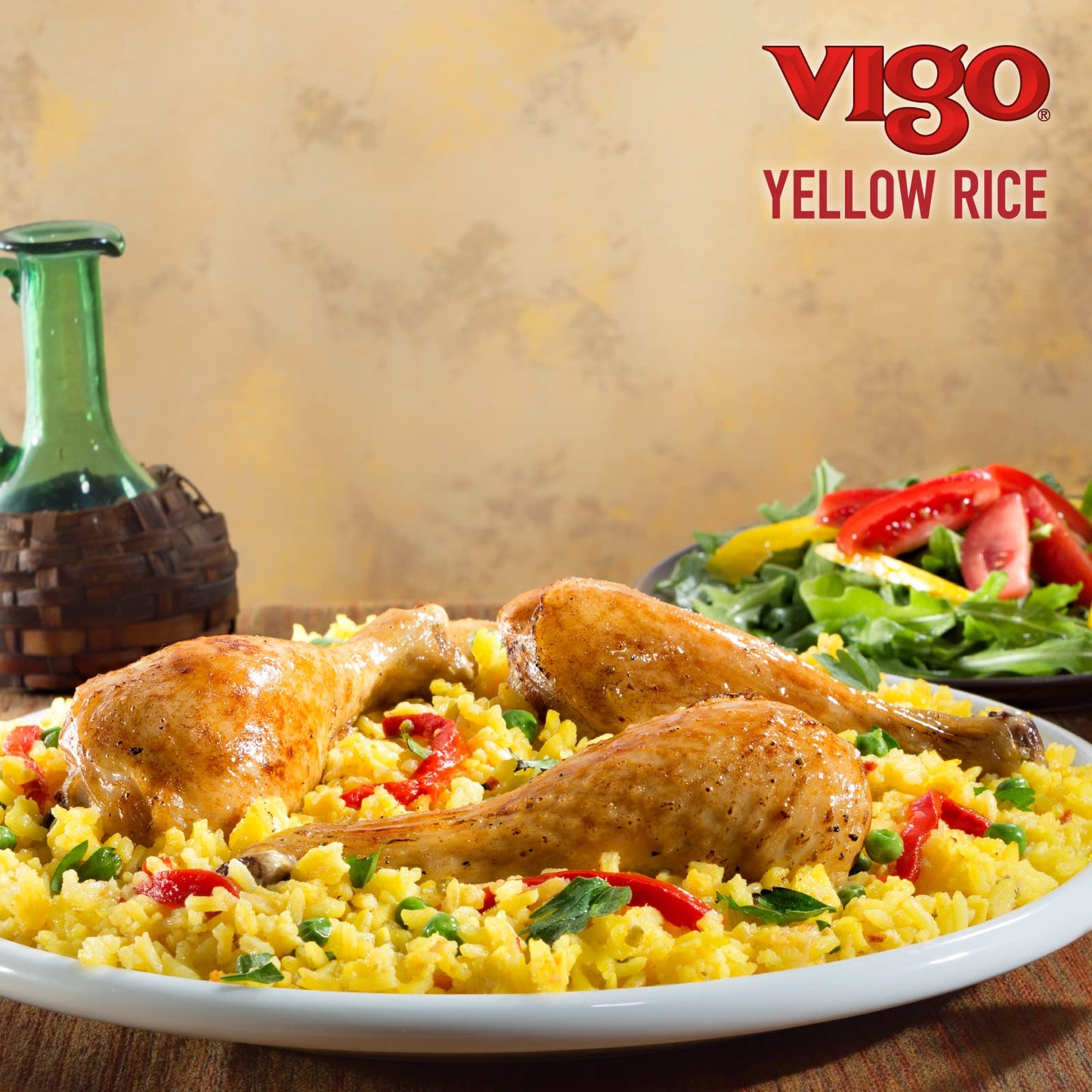 Vigo Authentic Saffron Yellow Rice, Low Fat, 2lb (Pack of 1)