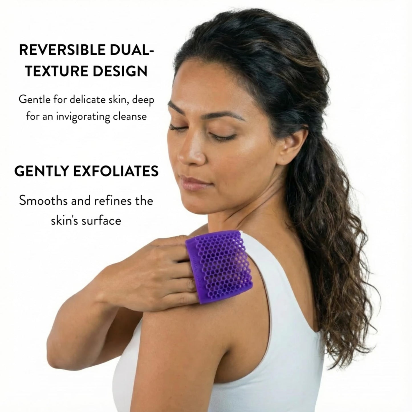 Nurse Jamie Exfoliband Silicone Loofah – Dual-Texture Exfoliating & Cleansing Tool for Smooth, Refreshed Skin