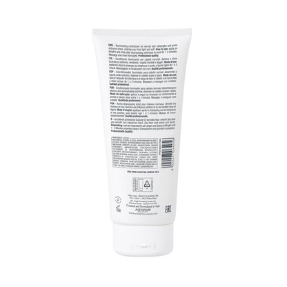 Alfaparf Milano Semi di Lino Diamond Illuminating Shampoo and Conditioner Set - Sulfate Free Shampoo and Conditioner for Color Treated Hair - Adds Brilliant Shine and Softness
