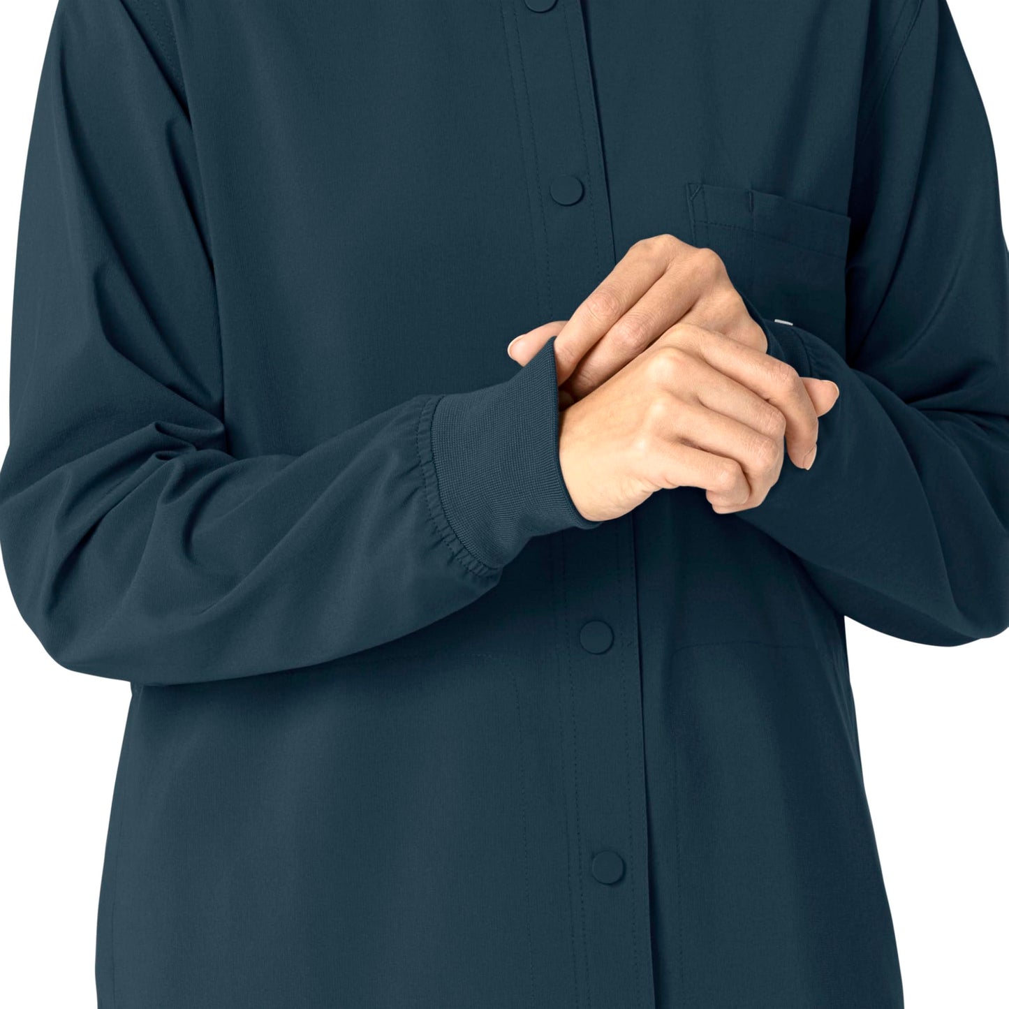 Carhartt Force Cross-Flex Women's Shirt Jacket - Navy, S