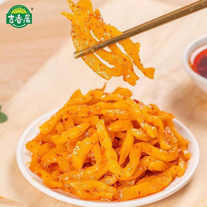 Spicy crispy radish with pickled mustard (15g*12 packs) Radish with pickled mustard 180g (6.3oz.) Dried radish with salted vegetables
