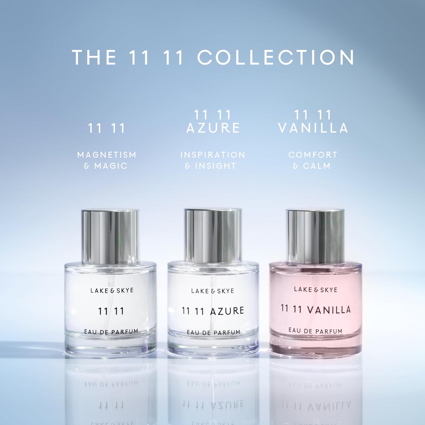 Lake & Skye 11 11 Fragrance Oil Rollerball - Clean Skin Musk, Sheer, Uplifting Scent, Amber, Vegan - 0.33 fl oz (10mL)