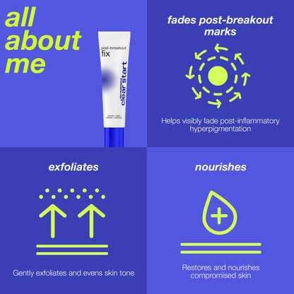 Dermalogica Clear Start Post-Breakout Fix, Acne Dark Spot Treatment with Salicylic Acid, Squalene & Hexylresorcinol, Fade + Brighten Acne Marks