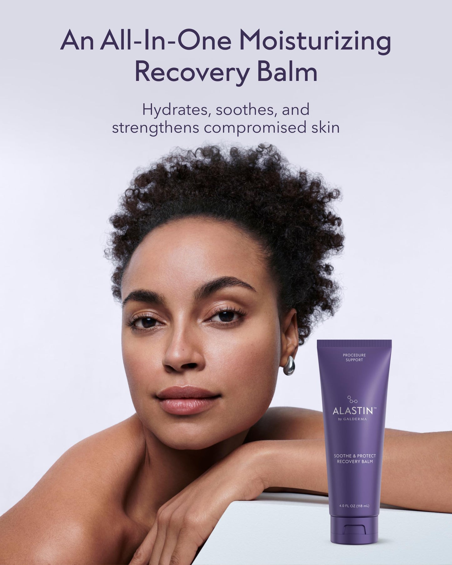ALASTIN Skincare Soothe + Protect Recovery Balm (4 oz) | Post-Treatment Recovery Moisturizing Cream | Hydrating & Soothing Body Moisturizer