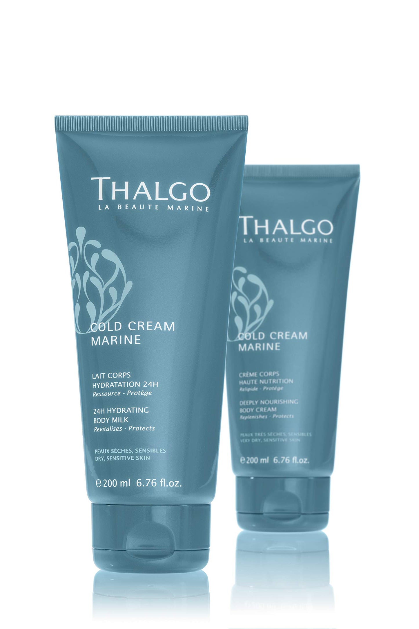 THALGO Cold Cream Marine 24H Hydrating Body Milk,6.76 Fl Oz