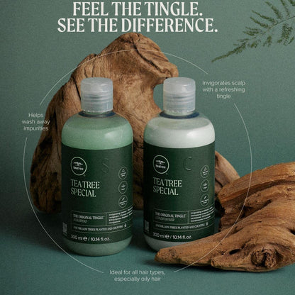 Tea Tree Special Shampoo, Deep Cleans, Refreshes Scalp, For All Hair Types, Especially Oily Hair