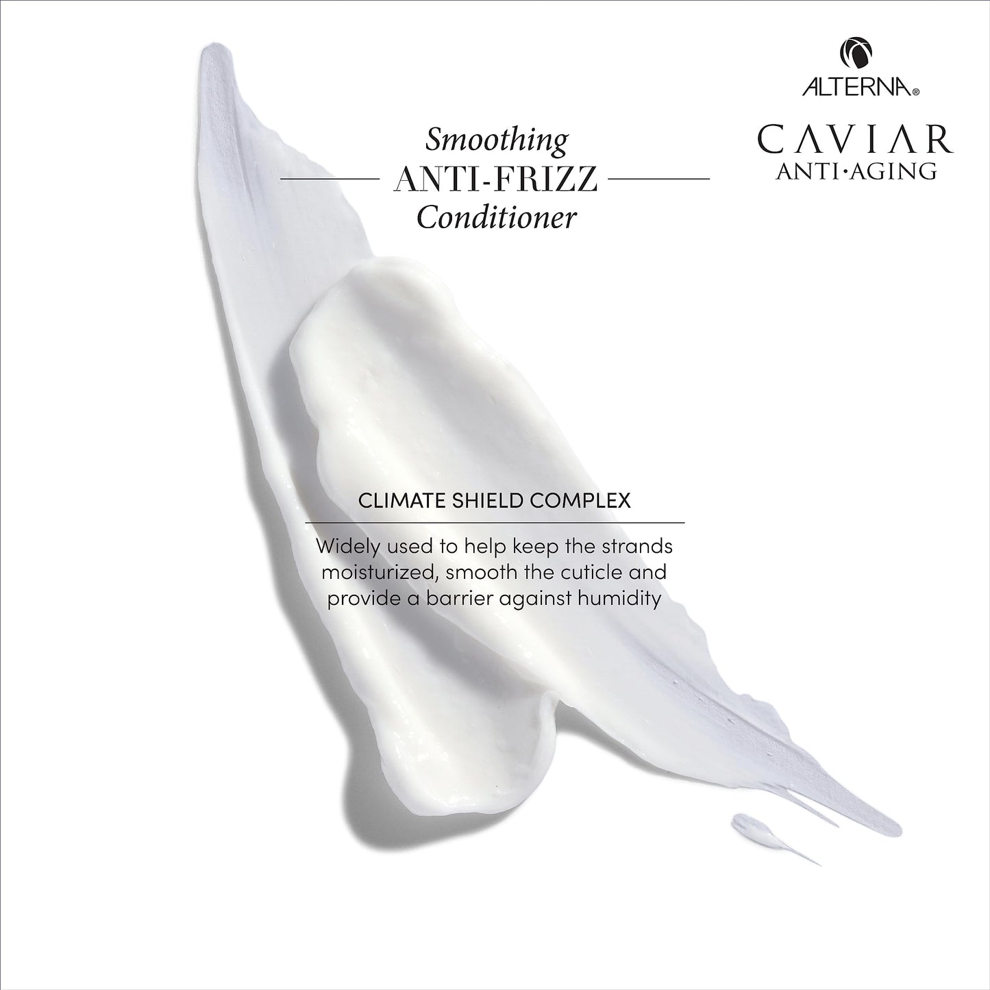 CAVIAR Anti-Aging Smoothing Anti-Frizz Conditioner| For Medium, Thick Hair | Smooths Hair, Tames Frizz | Sulfate Free