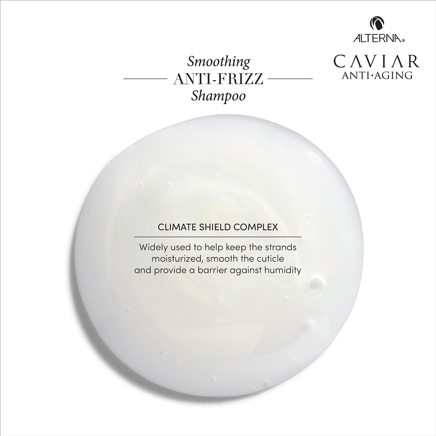 CAVIAR Anti-Aging Smoothing Anti-Frizz Shampoo| For Medium, Thick Hair | Smooths Hair, Tames Frizz | Sulfate Free