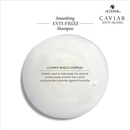 CAVIAR Anti-Aging Smoothing Anti-Frizz Shampoo| For Medium, Thick Hair | Smooths Hair, Tames Frizz | Sulfate Free