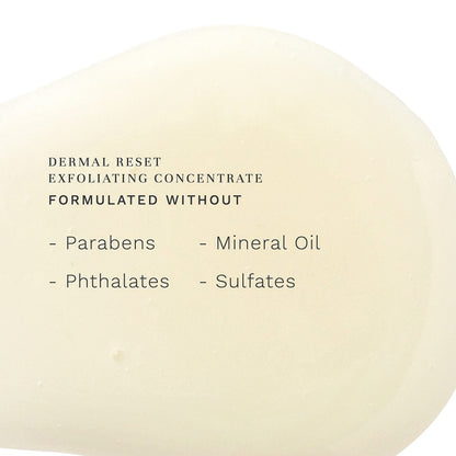 City Beauty Dermal Reset Exfoliating Concentrate - AHA Lactic Acid Daily Facial Exfoliant - Solution For Wrinkles, Texture, Discoloration, & Pores - Anti-Aging Cruelty-Free Skin Care