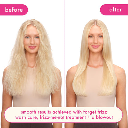 amika frizz-me-not hydrating anti-frizz treatment | lightweight hydrating spray for medium to thick coarse hair types 2a-4c, humidity + heat protection, smooth frizz for up to 3 days