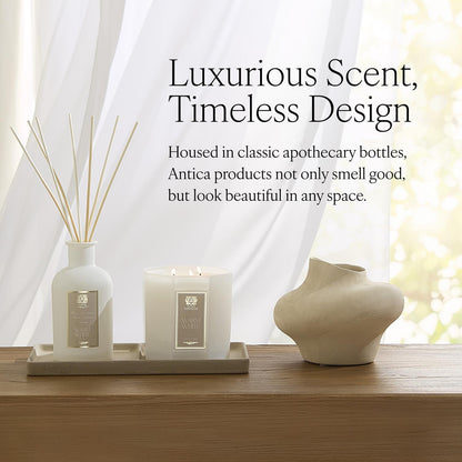 Antica Farmacista Home Ambiance Diffuser - Long-Lasting Reed Scent Diffuser - Luxury Room Freshener Gift - Ironwood, 8.45 fl oz