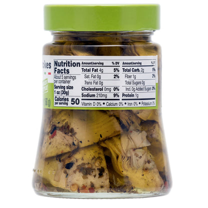 FRATELLI D'AMICO - Chargrilled Artichokes, Quartered in Oil, Grilled, Naples Style, 9.9oz (280g) NON-GMO