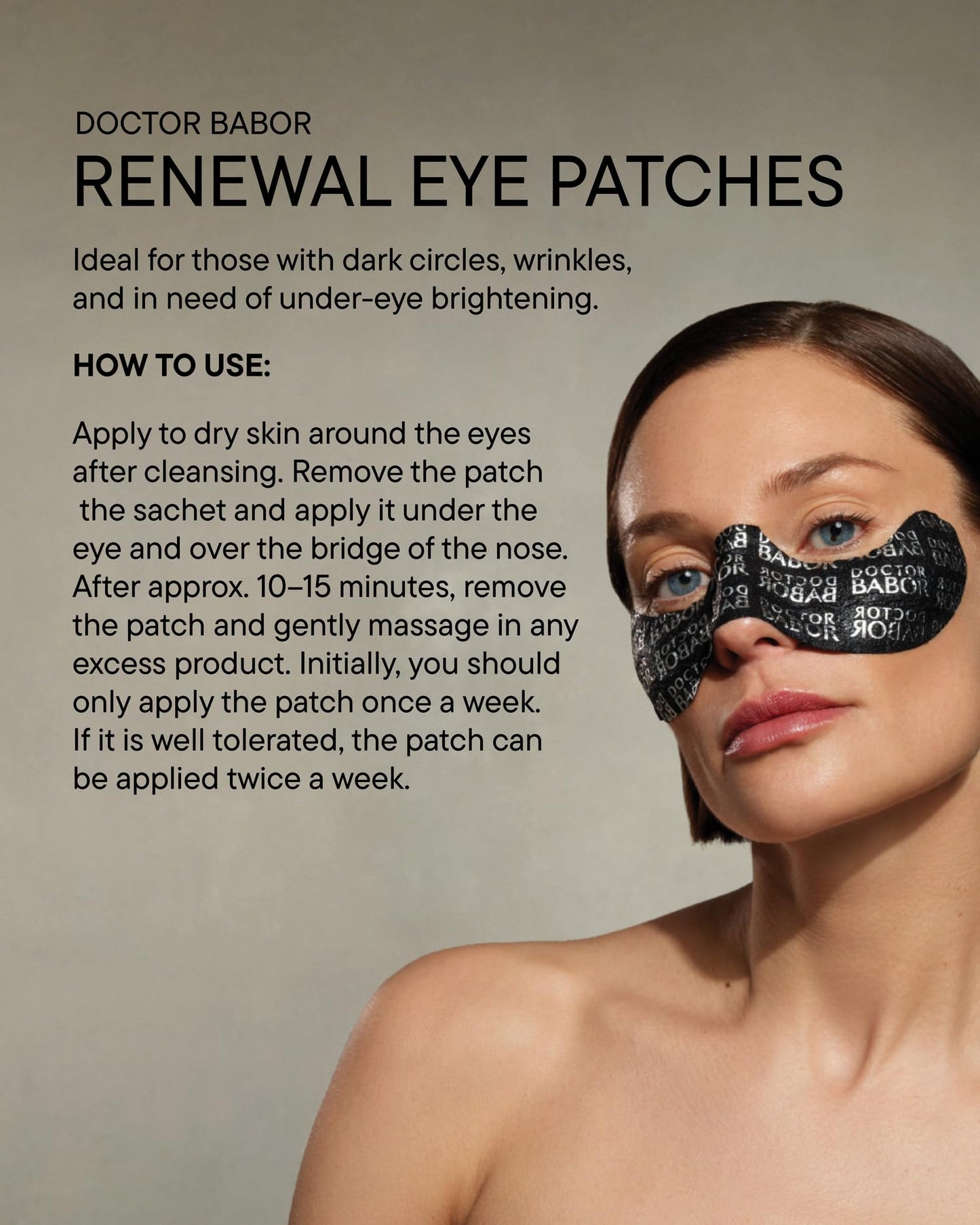 BABOR Doctor Resurface Renewal Eye Zone Patch