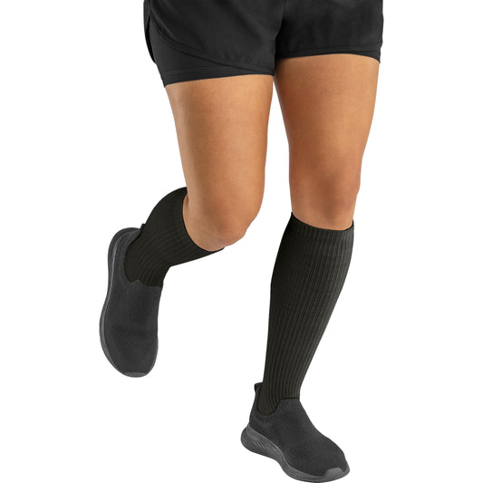 JOBST ACTIVA Athletic 8-15 mmHg Compression Socks Knee High, Closed Toe