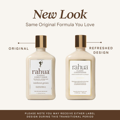 Rahua Classic Hair Conditioner, Vegan Hydrating Hair Care Oil, Quinoa, Organic Aloe Vera, Rosemary, Natural Palo Santo for Scalp Care, Promotes Growth, Silicone Free, 9.3 Fl Oz