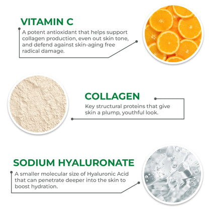 Mario Badescu Vitamin C Serum for All Skin Types Lightweight Serum with Vitamin C & Sodium Hyaluronate Visibly Reduces Signs of Aging 1 Fl Oz