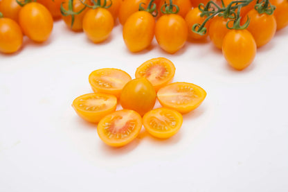Così Com'è, Yellow Datterino Tomatoes unpeeled in water, 12.35 oz (350g), low-acid, No additives, no preservatives, Non-GMO, Product of Italy