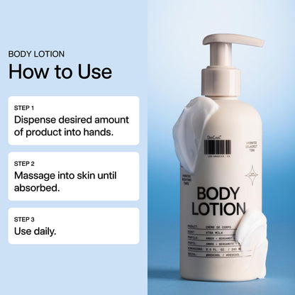 DedCool Body Lotion | 01 Taunt | Ceramides, Snow Mushroom & Meadowfoam Oil | Bergamot, Dew, Cassis, Vanilla & Amber | Non-Toxic, Vegan | 8.5 fl oz