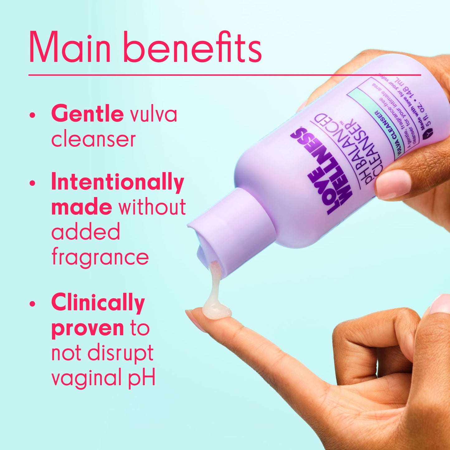 Love Wellness pH Balancing Cleanser & The Killer | Feminine Balance Duo | Supports Balanced pH, Intimate Health & Hygiene