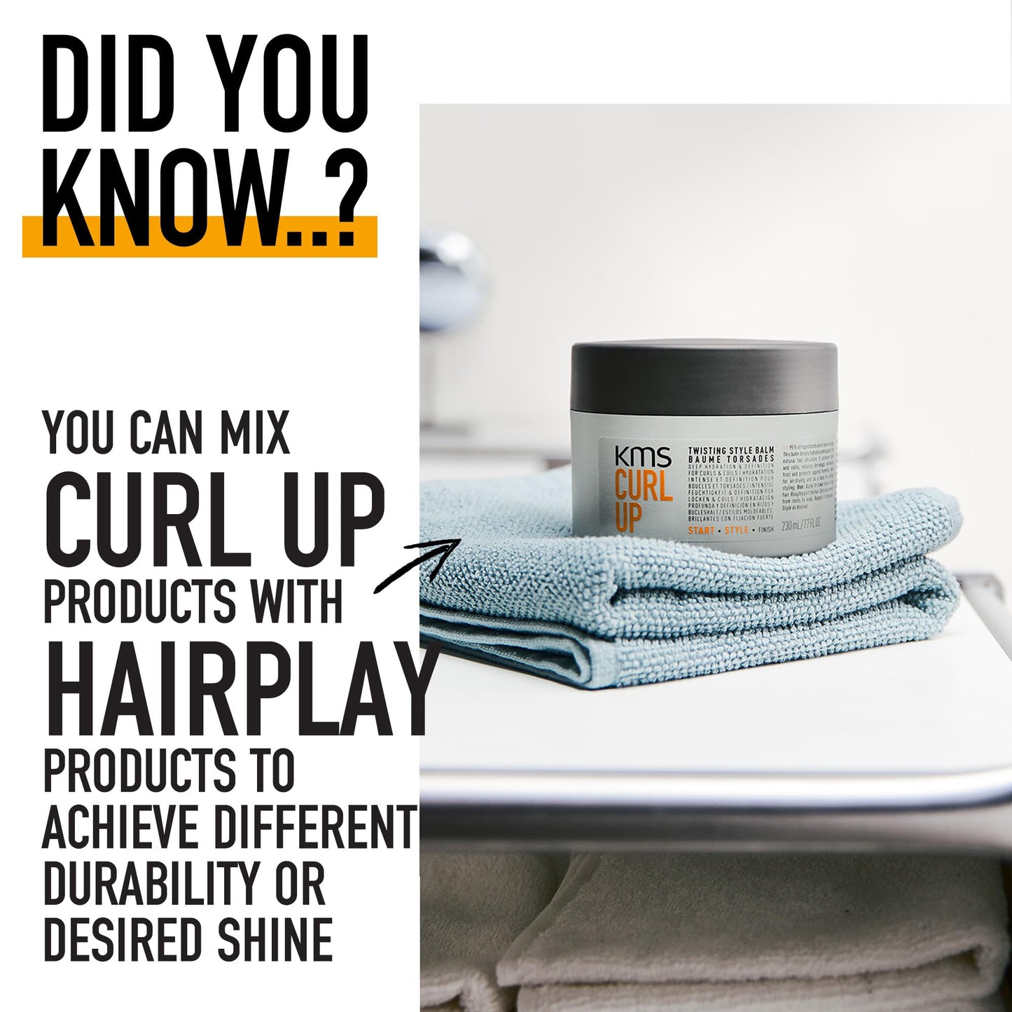 KMS CURLUP Twisting Style Balm 230ML