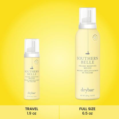 Drybar Southern Belle Volume - Boosting Mousse | Prevents Frizz & Damage, Smoothes Hair, and Provides Shine for Long-Lasting Body & Style