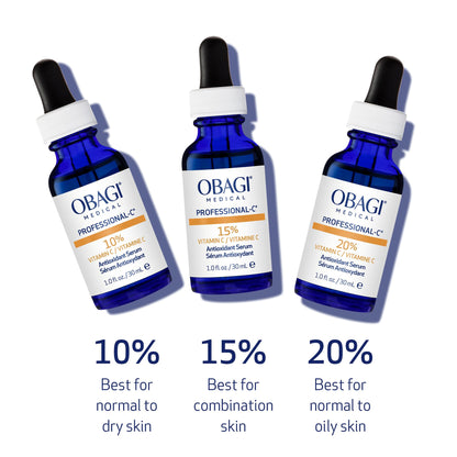 Obagi Medical Professional-C 15% Vitamin C Serum - Helps Brighten Skin Tone and Minimize the Appearance of Fine Lines & Wrinkles - 1 oz