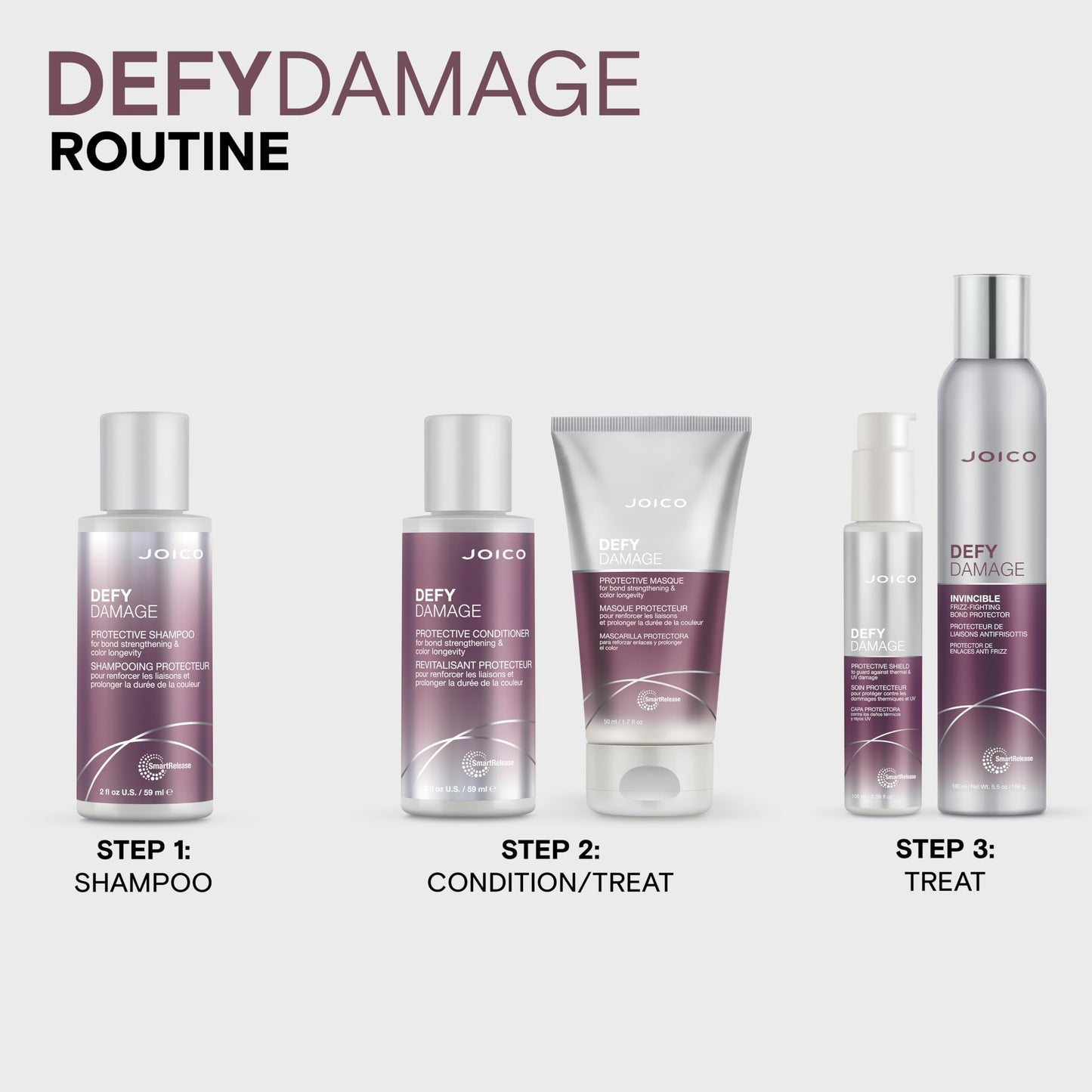 Defy Damage Protective Shampoo, 2 oz