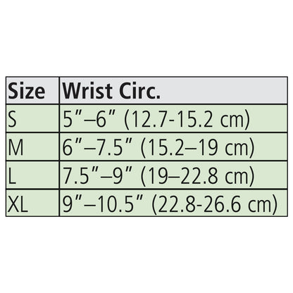 Lohmann & Rauscher epX Wrist Control, Wrist Brace for Sprains, Contusions, Carpal Tunnel, and Immobilization, Adjustable Wrist Support with Rigid and Flexible Stays, Easy to Don, Left, Large