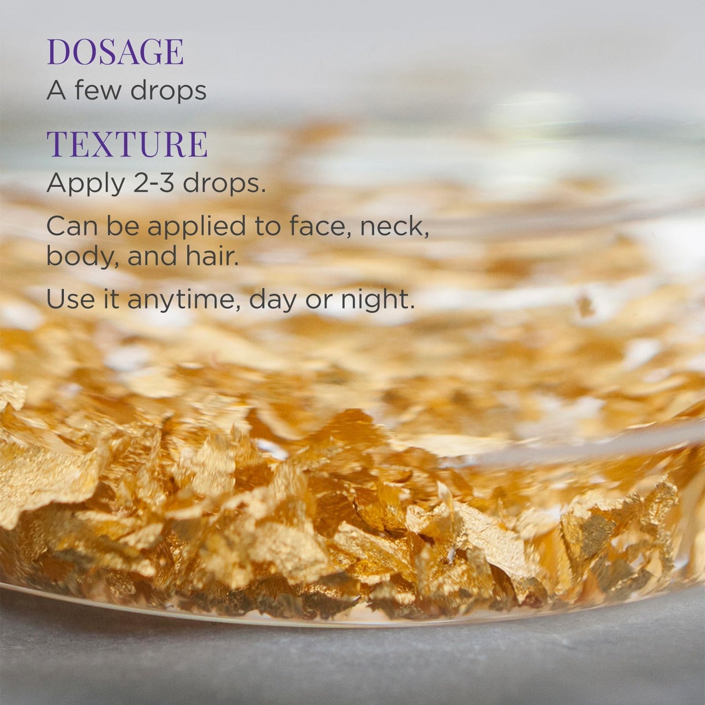 TATCHA Gold Camellia Beauty Oil | Moisturizing Face, Body, and Hair Oil Infused with 23-karat Gold flakes | 30 ml / 1 oz