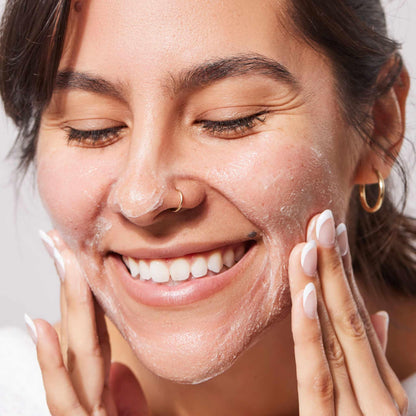 m-61 PowerGlow Pro+ Cleanse | Retexturizing, Brightening Milky Cleanser With Gentle Physical Exfoliators, Glycolic, Salicylic, Lactic Acid, 4 Fl Oz