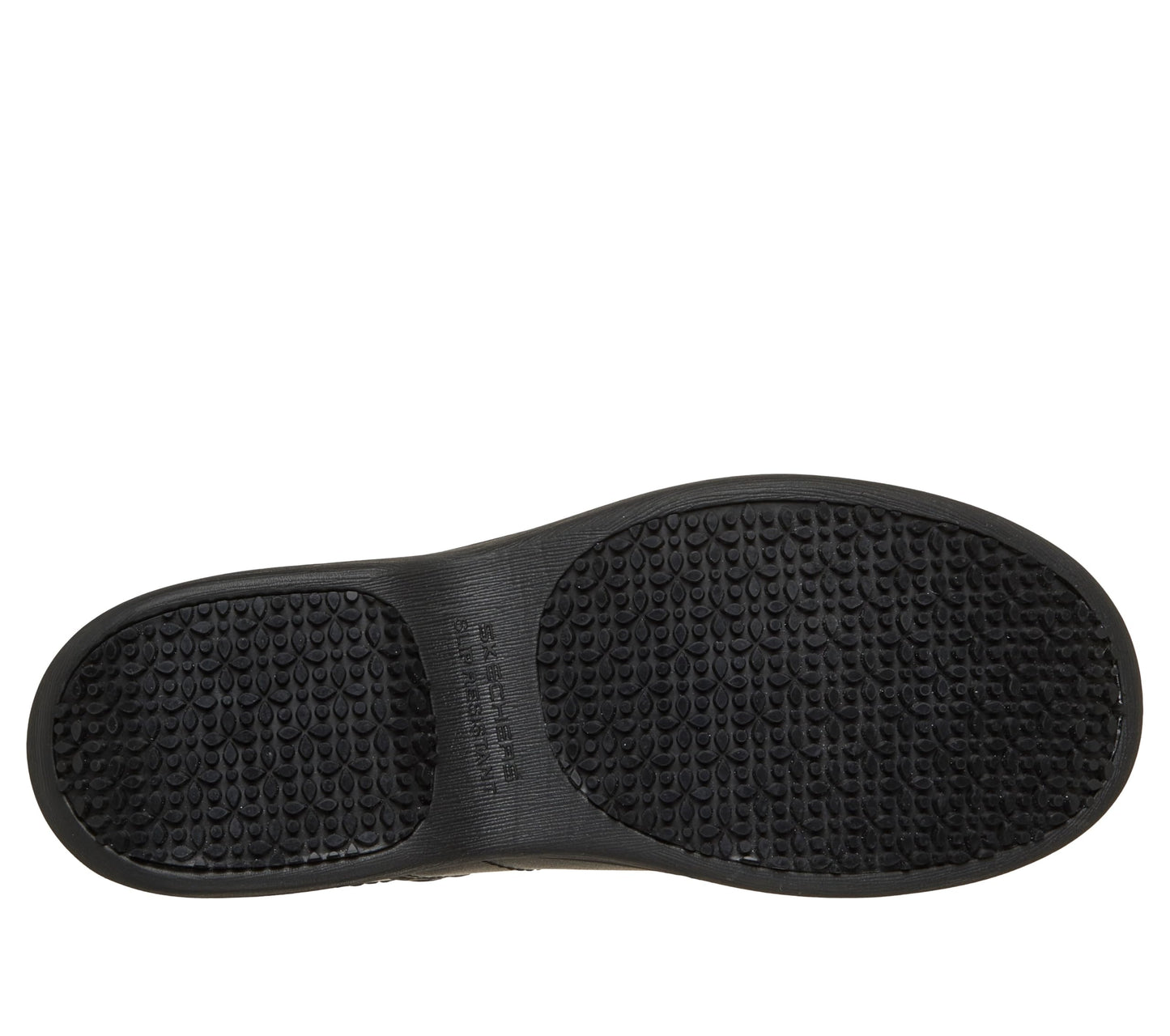Skechers Womens Ardaya Sr Leather Work Clog with Hands Free Slip-ins Technology -