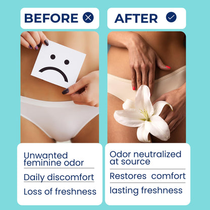 Terramed Just Think Comfort Vaginal Odor Eliminating Gel + Vaginal Probiotic Gummies – Dual Support for pH Balance, Odor Control, and Intimate Wellness