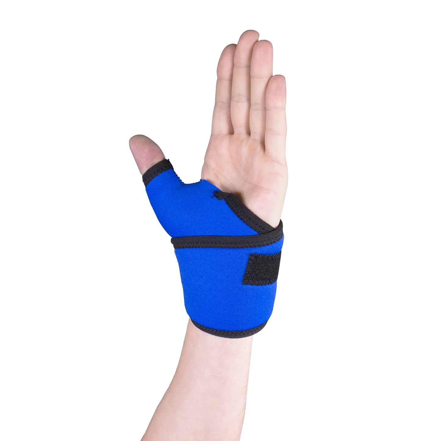 OTC Neoprene Wrist Thumb Support, Adjustable Compression Wrap Brace, Medium